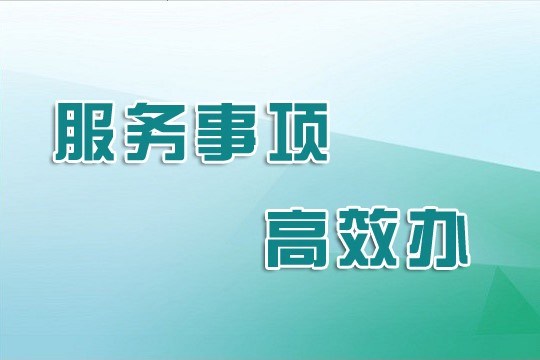 服务事项高效办——本溪政务服务网