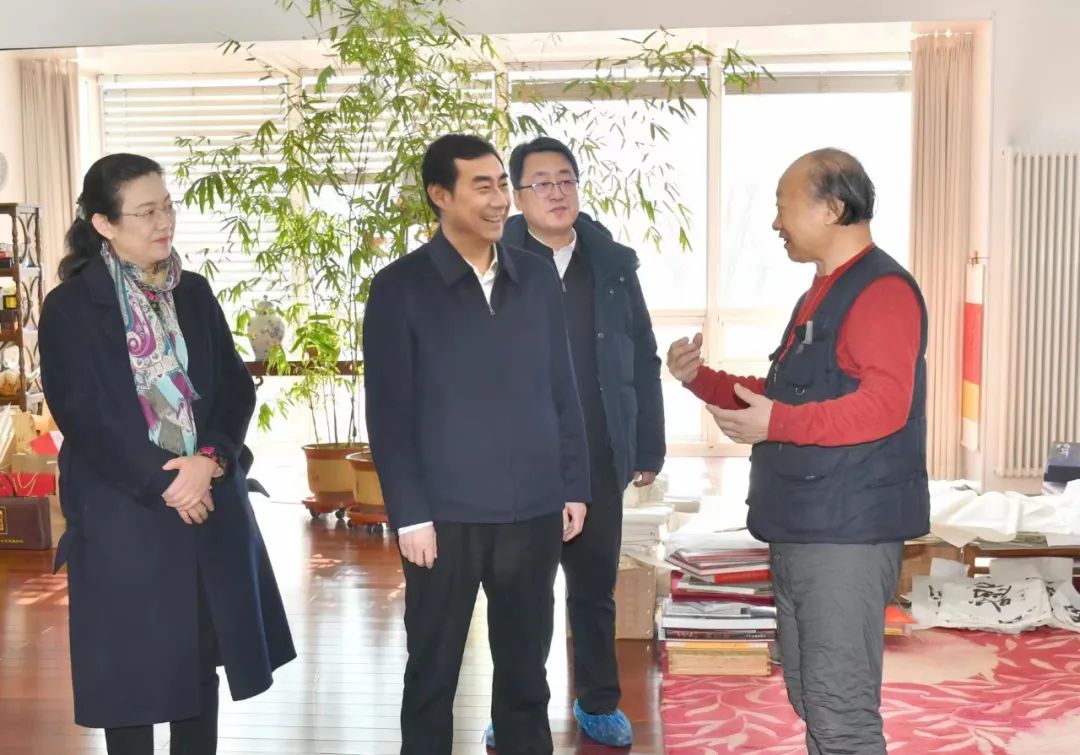 吴澜看望慰问所联系服务专家人才