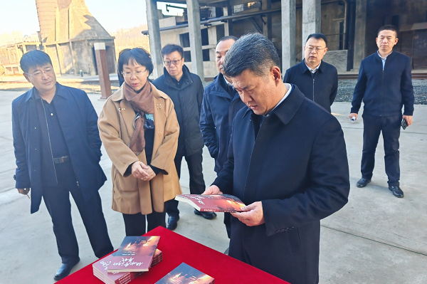 孙付春率队到溪湖区开展工作调研