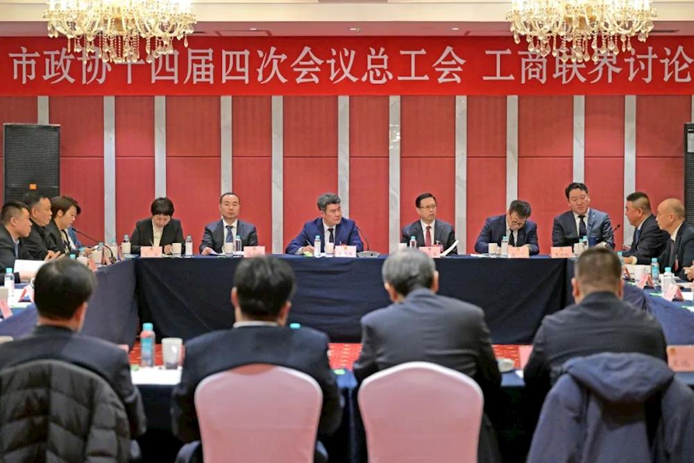 孙付春到政协讨论组参加讨论
