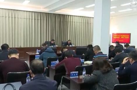 我市召开安全生产电视电话会议暨市安委会一季度工作会议