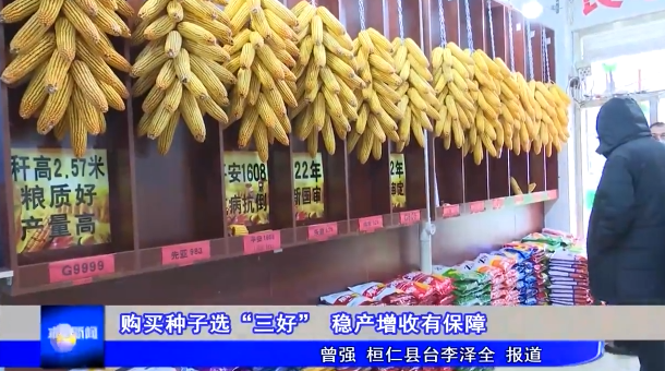购买种子选“三好” 稳产增收有保障