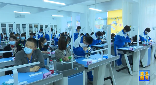 新中考改革首次考试—— 我市八年级生物学实验操作考试开考