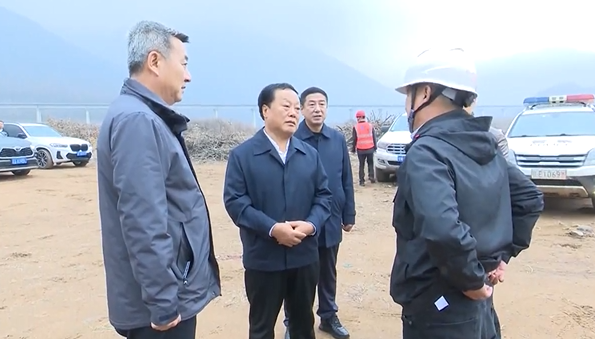 李景玉走访慰问大雅河抽水蓄能电站项目一线职工时勉励大家立足岗位作贡献  保障项目高质量推进