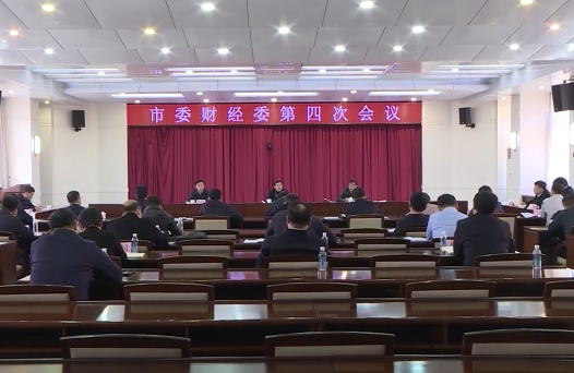 市委财经委召开第四次会议