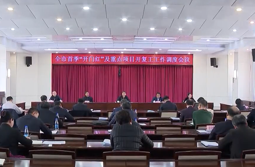 全市首季“开门红”及重点项目开复工工作调度会召开