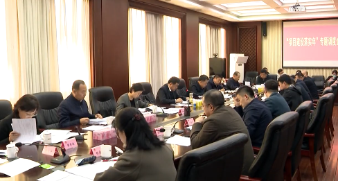 我市召开“项目建设落实年”专题调度会议