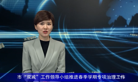 市“双减”工作领导小组推进春季学期专项治理工作