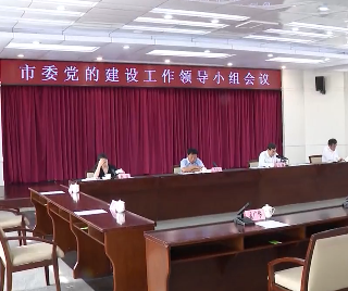 市委党的建设工作领导小组召开会议