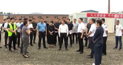 吴澜到龙山泉啤酒有限公司开展现场办公