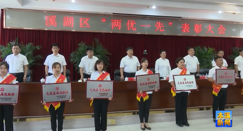 溪湖区召开“两优一先”表彰会