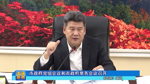 市政府党组会议和市政府常务会议召开