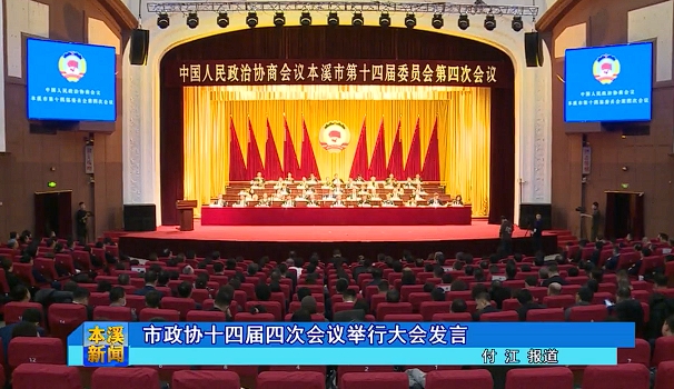 市政协十四届四次会议举行大会发言