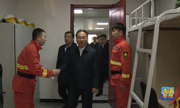 王永威调研春季森林防灭火和春耕备耕工作