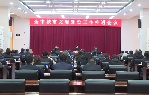 全市城市文明建设工作推进会议召开