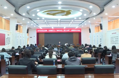 全市各民主党派、无党派人士“参政为公、实干为民”主题教育启动会召开